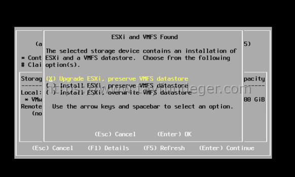 ESXi 6.7 to ESXi 7 Upgrade