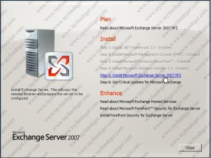 Exchange Server 2007 Step5
