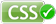 Valid CSS!