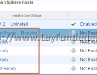 VMware NSX – Cluster not ready