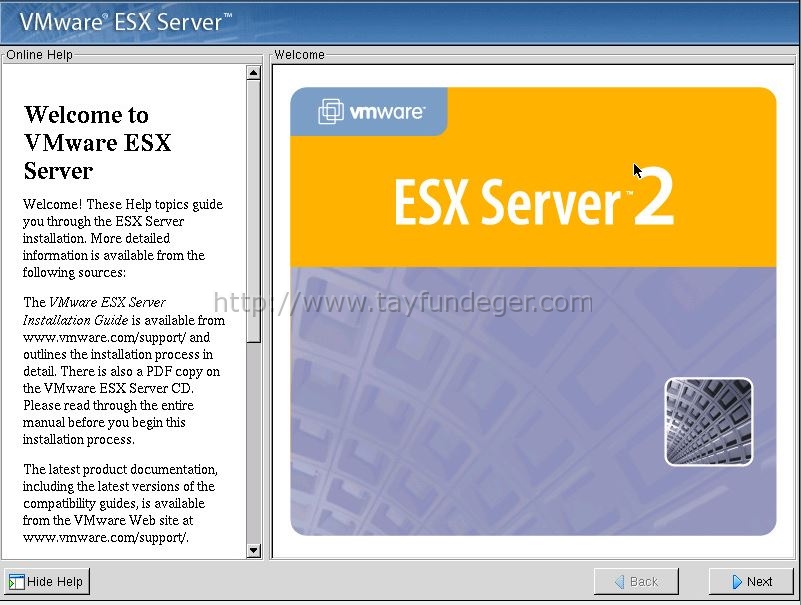 ESX2-install