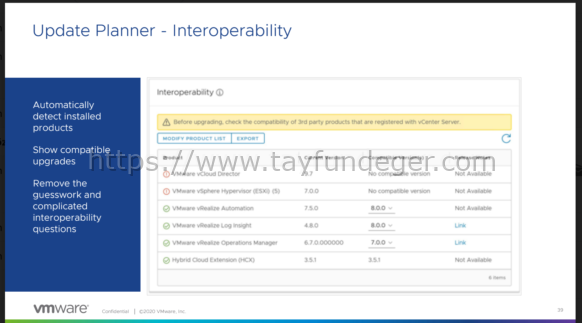 vSphere 7 Yenilikleri