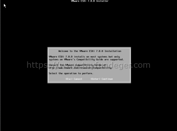 VMware vSphere ESXi 7 Kurulumu