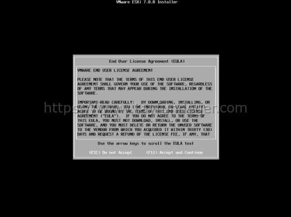VMware vSphere ESXi 7 Kurulumu