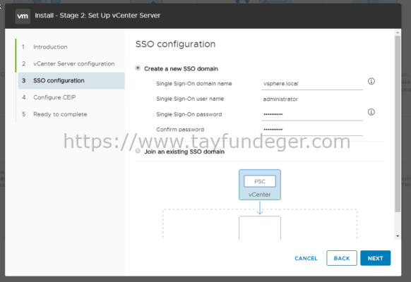 vCenter Server 7 Kurulumu