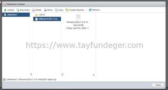 ESXi 6.7 to ESXi 7 Upgrade