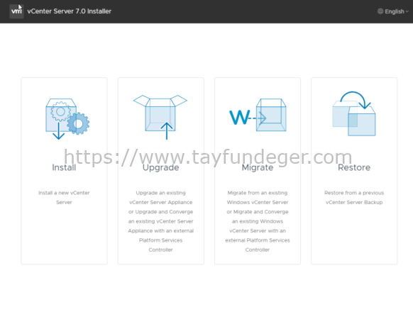 vCenter Server 6.7 to vCenter Server 7 Upgrade