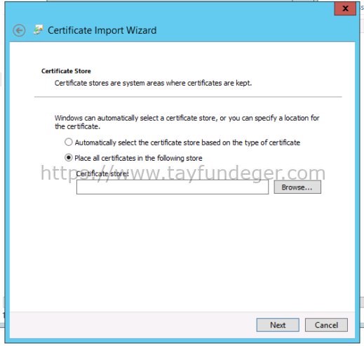 vCenter Certificate