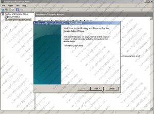 Routing And Remote Access Server Setup Wizard
