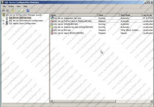 SQL Server Configuration Manager