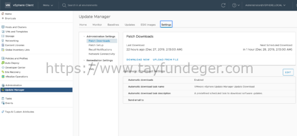 VMware Update Manager