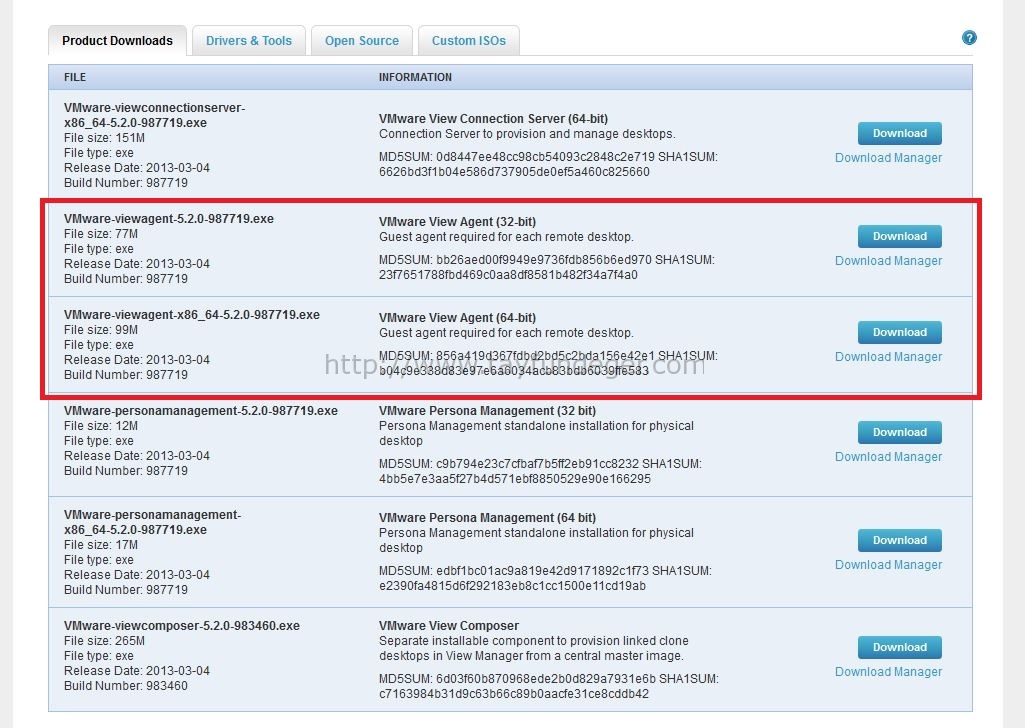 vmware view agent download vmware view agent download
