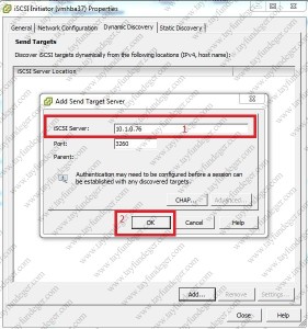 iscsi adding